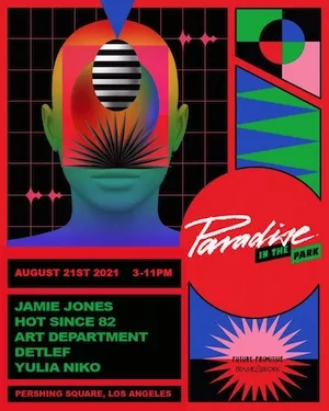 Paradise in the Park 2021 Lineup poster image