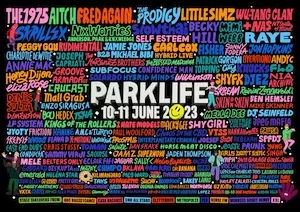 Parklife Festival 2023 Lineup poster image
