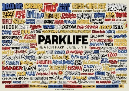 Parklife Festival 2024 Lineup poster image