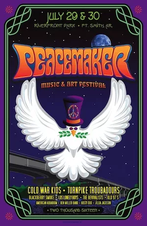 Peacemaker Festival 2016 Lineup poster image