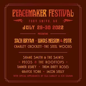 Peacemaker Festival 2022 Lineup poster image