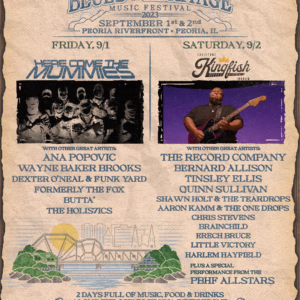 Peoria Blues & Heritage Music Festival 2023 Lineup poster image