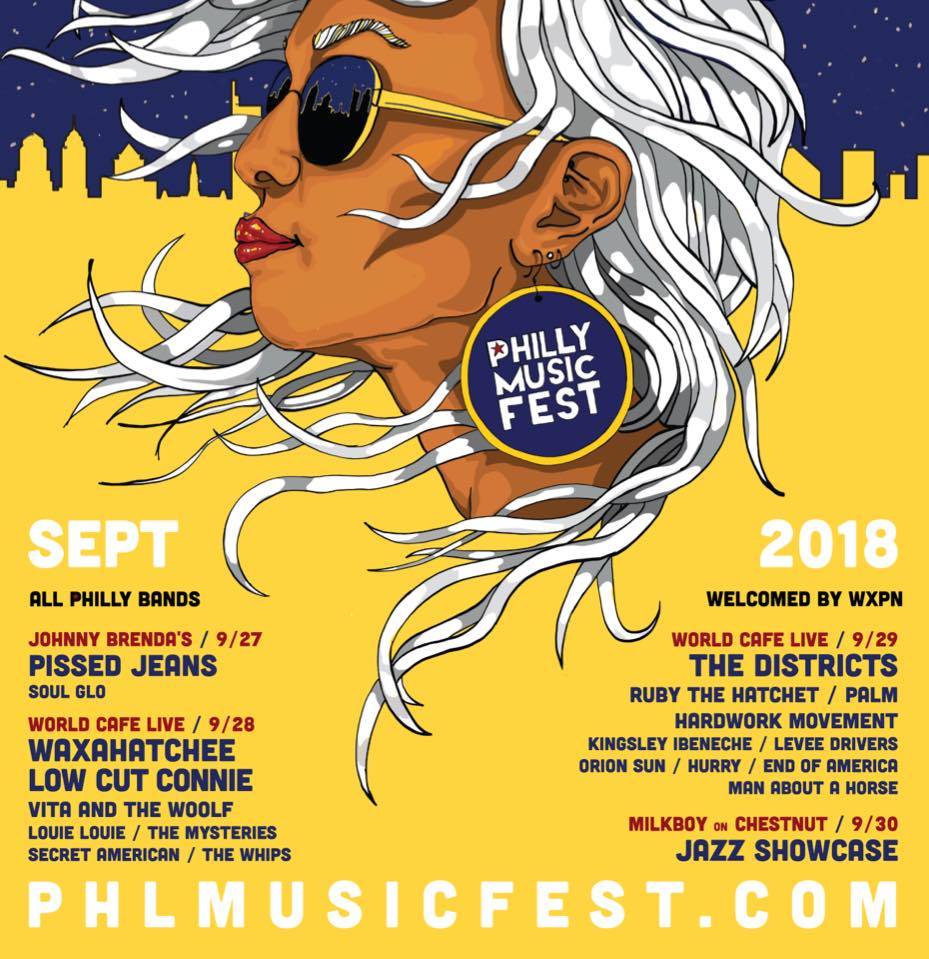 Philly Music Fest 2018 Lineup poster image