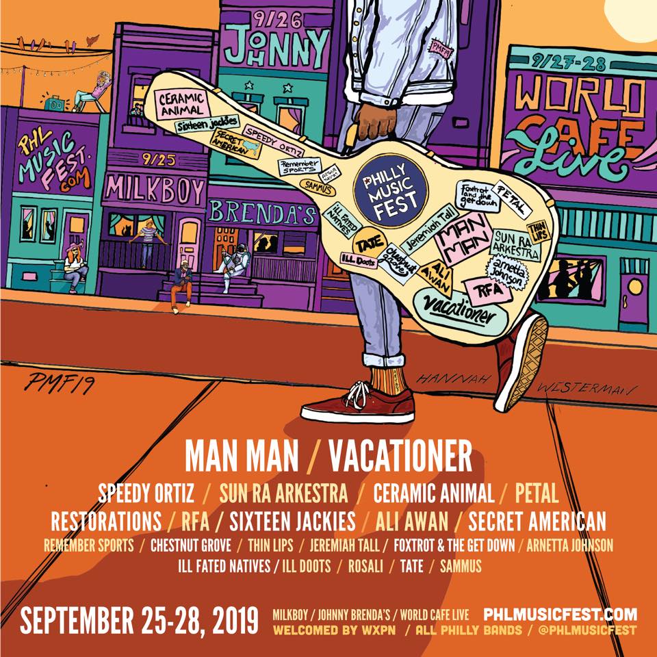 Philly Music Fest 2019 Lineup poster image