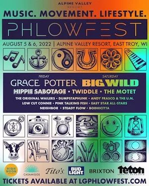 PhlowFest 2022 Lineup poster image