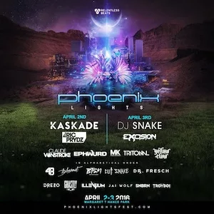 PHXLights 2016 Lineup poster image