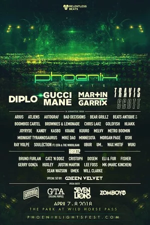 PHXLights 2018 Lineup poster image