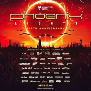 PHXLights 2019 Lineup poster image