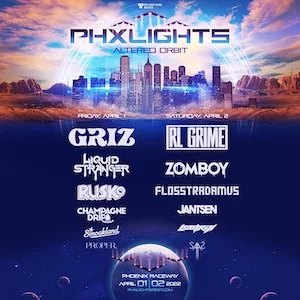 PHXLights 2022 Lineup poster image