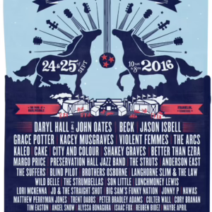 Pilgrimage Music & Cultural Festival 2016 Lineup poster image