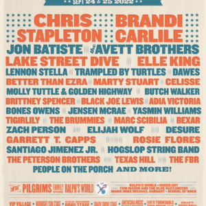 Pilgrimage Music & Cultural Festival 2022 Lineup poster image