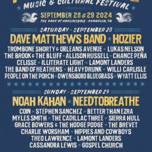 Pilgrimage Music & Cultural Festival 2024 Lineup poster image