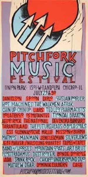 Pitchfork Music Festival 2006 Lineup poster image