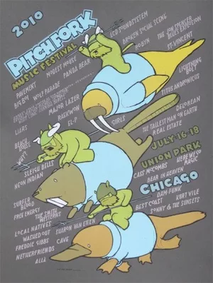 Pitchfork Music Festival 2010 Lineup poster image
