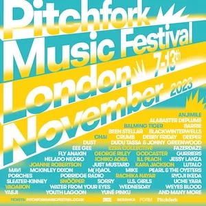 Pitchfork Music Festival London 2023 Lineup poster image