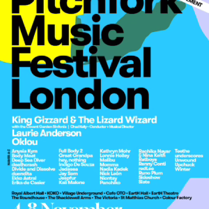Pitchfork Music Festival London 2025 Lineup poster image