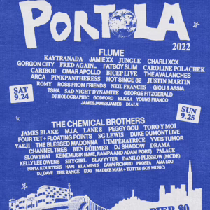 Portola Music Festival 2022 Lineup poster image