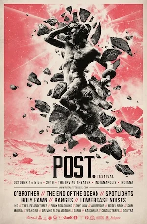 Post. Festival 2019 Lineup poster image