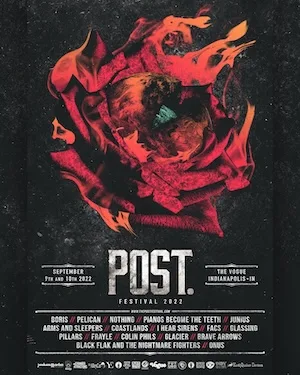 Post. Festival 2022 Lineup poster image