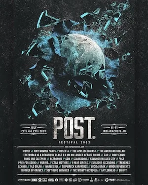 Post. Festival 2023 Lineup poster image