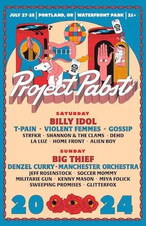 Project Pabst Festival 2024 Lineup poster image