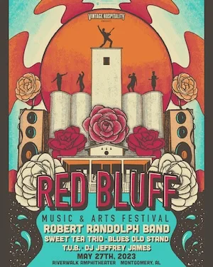 Red Bluff Music, Arts & Food Festival 2023 Lineup poster image
