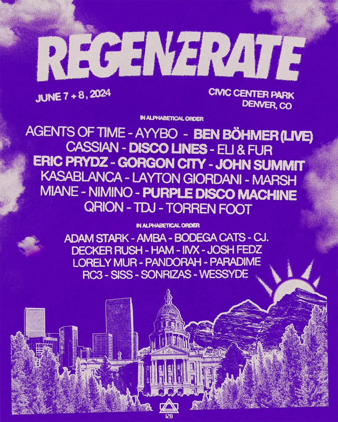 Regenerate Festival 2024 Lineup poster image
