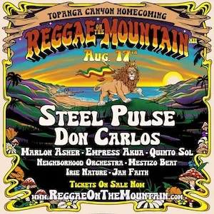 Reggae On The Mountain 2024 Lineup poster image