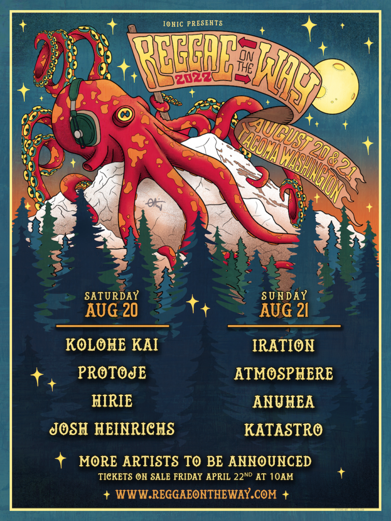 reggae on the way 2022 lineup poster