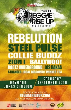 Reggae Rise Up Florida 2014 Lineup poster image