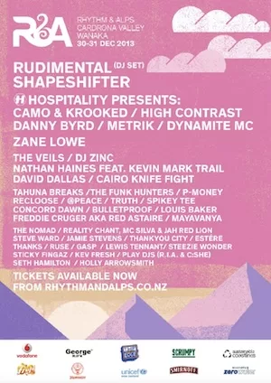 Rhythm & Alps 2013 Lineup poster image