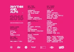Rhythm & Alps 2015 Lineup poster image