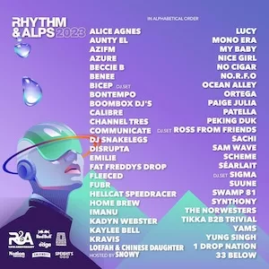Rhythm & Alps 2023 Lineup poster image