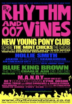 Rhythm & Vines 2007 Lineup poster image