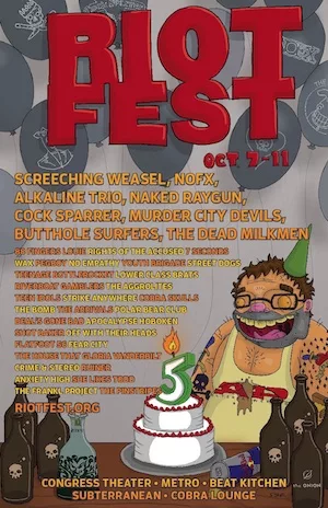 Riot Fest 2009 Lineup poster image