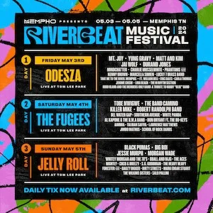 RiverBeat Music Festival 2024 Lineup poster image