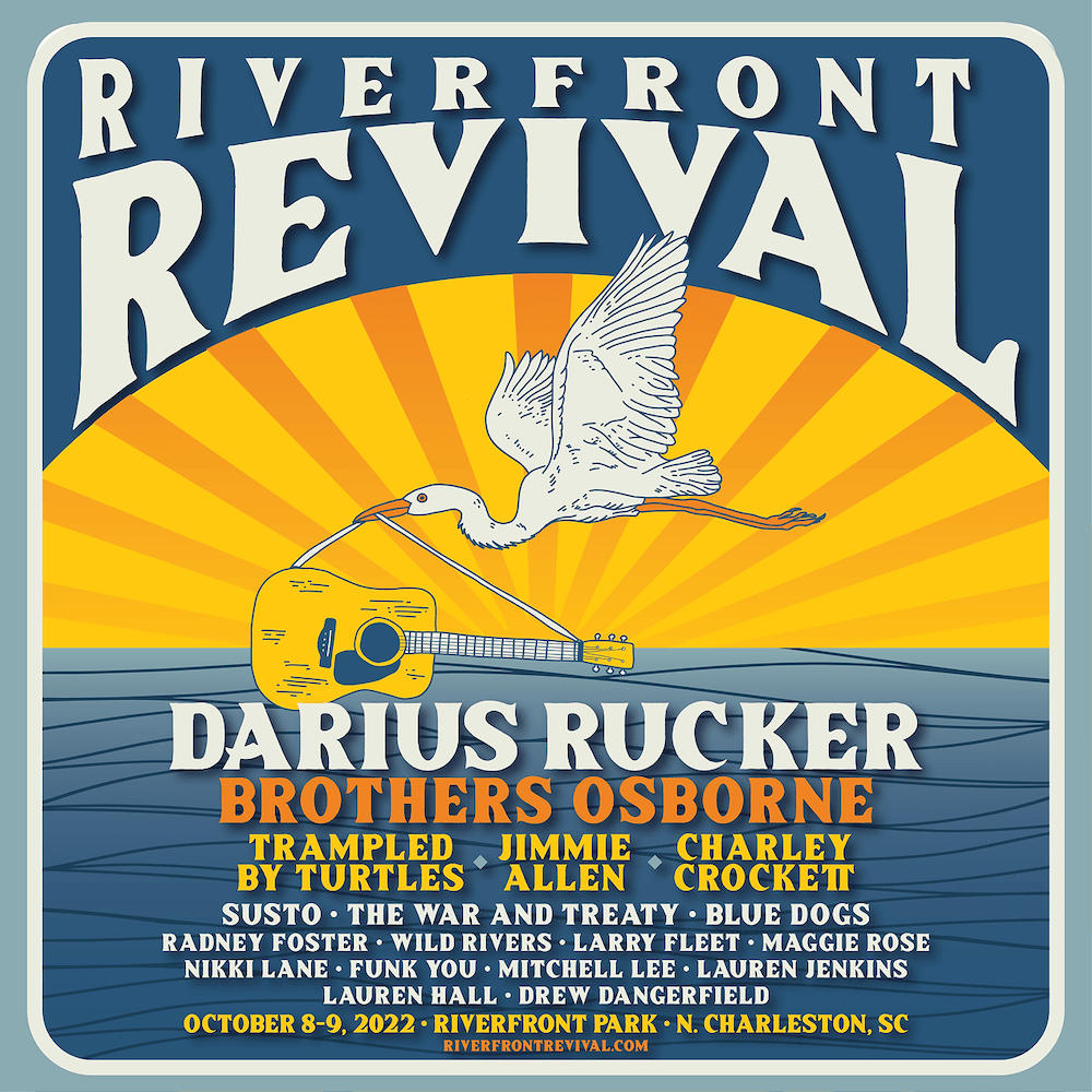 riverfront revival 2022 lineup poster