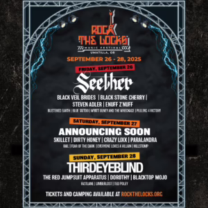 Rock the Locks Music Festival 2025 Lineup poster image