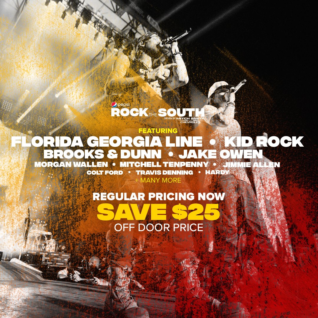 Rock The South 2019 Lineup poster image