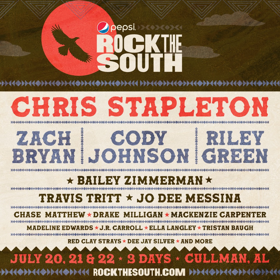 Rock The South 2023 Lineup poster image