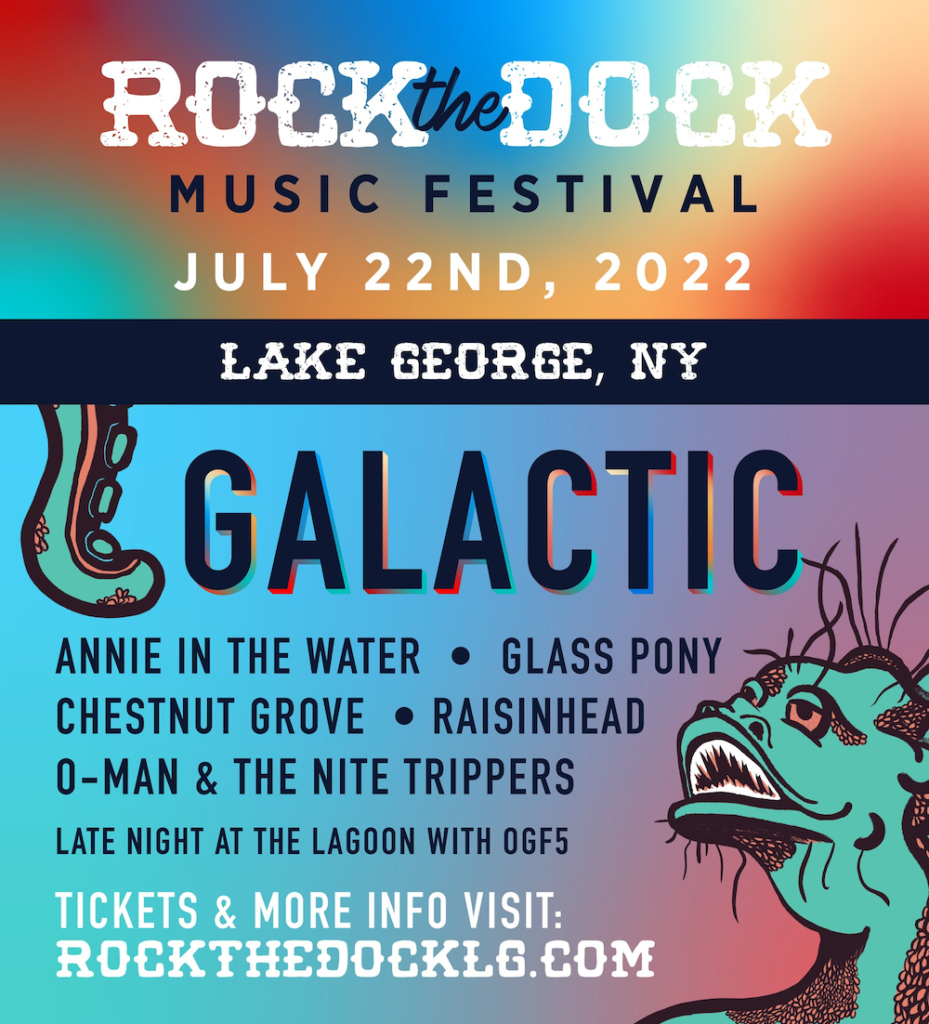 rock the dock 2022 lineup poster