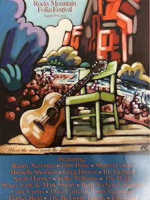 Rocky Mountain Folks Festival 2002 Lineup poster image