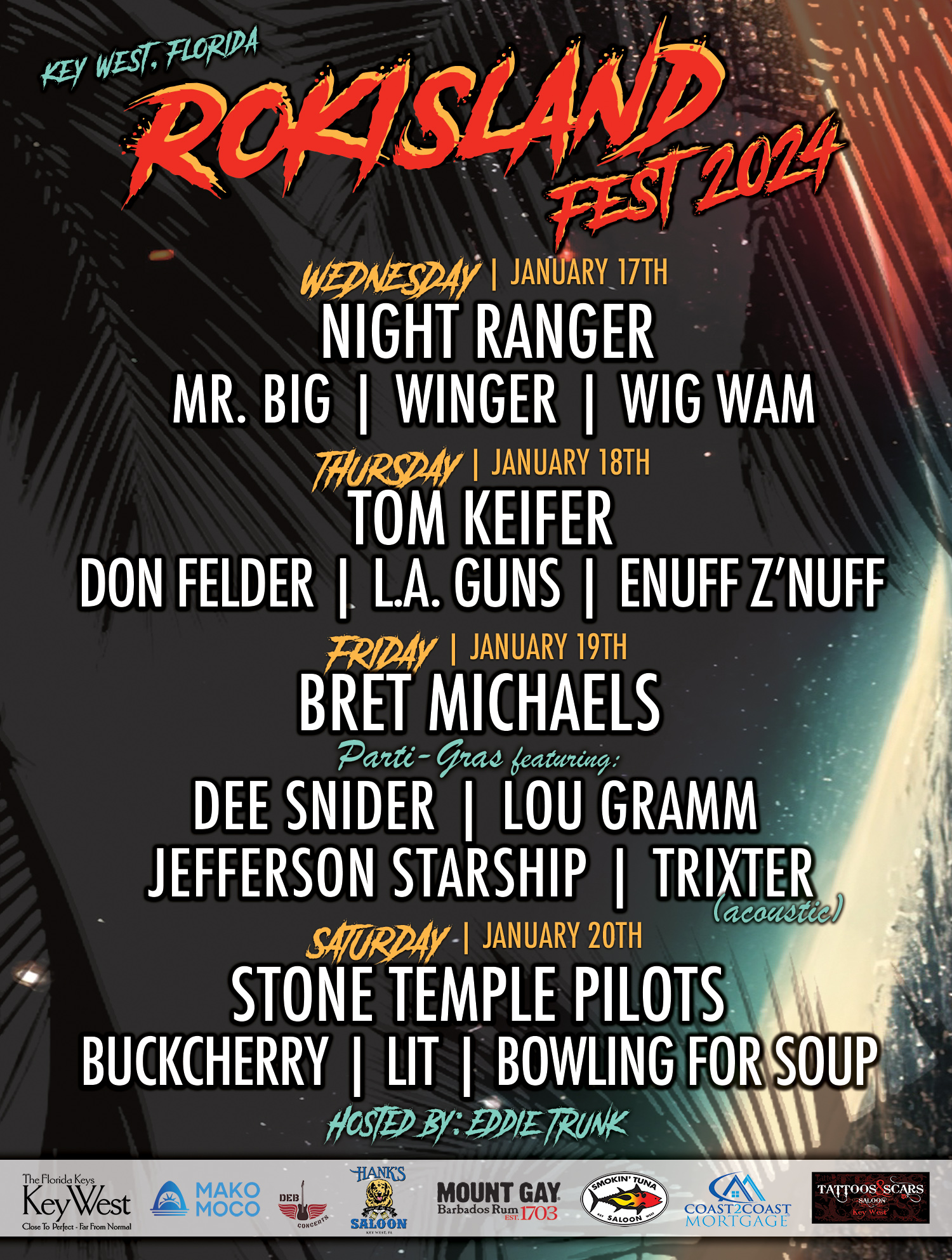 RokIsland Fest 2024 Lineup Grooveist