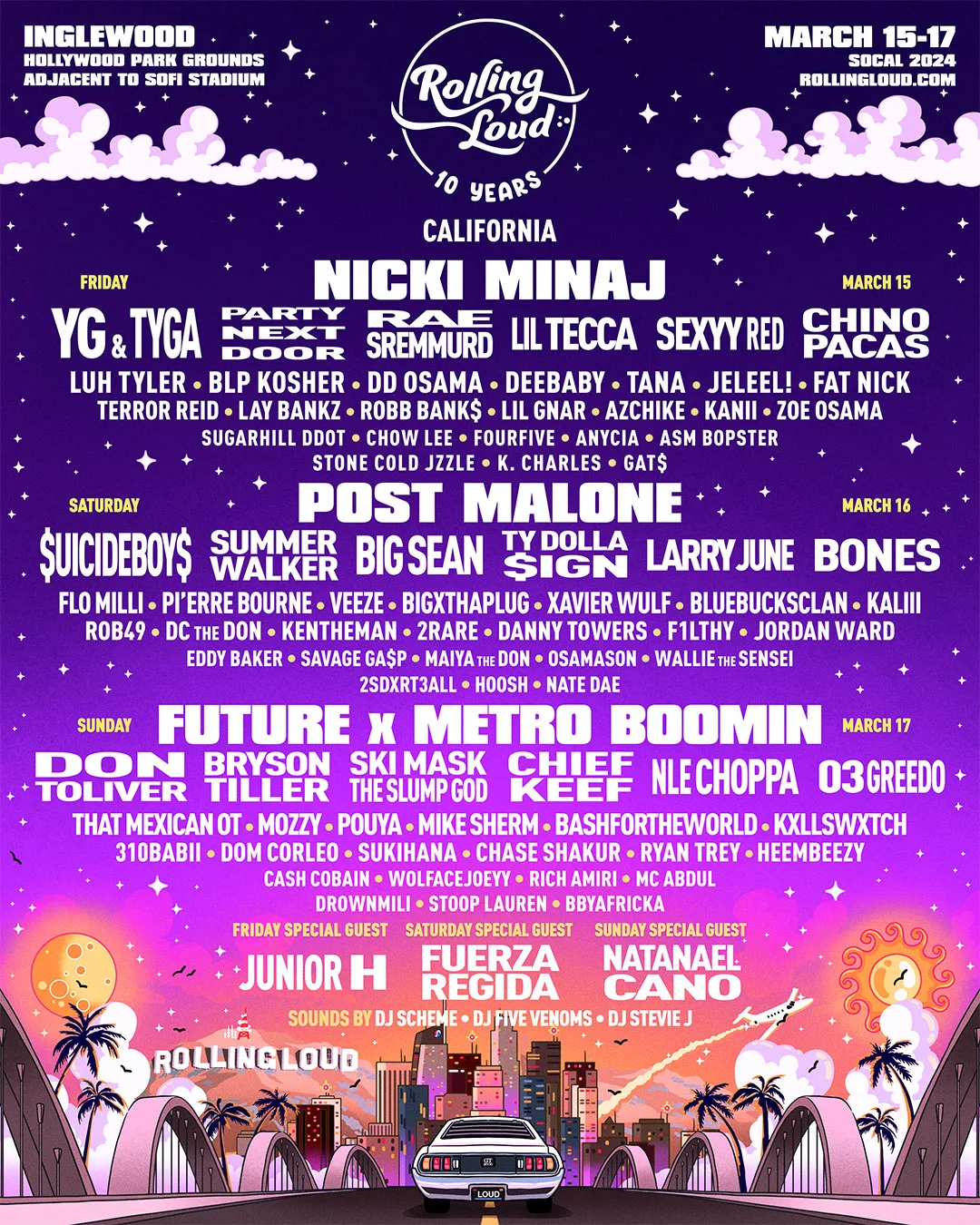 Rolling Loud California Reveals 2024 Lineup Grooveist