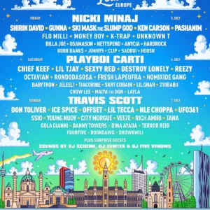 Rolling Loud Europe 2024 Lineup poster image