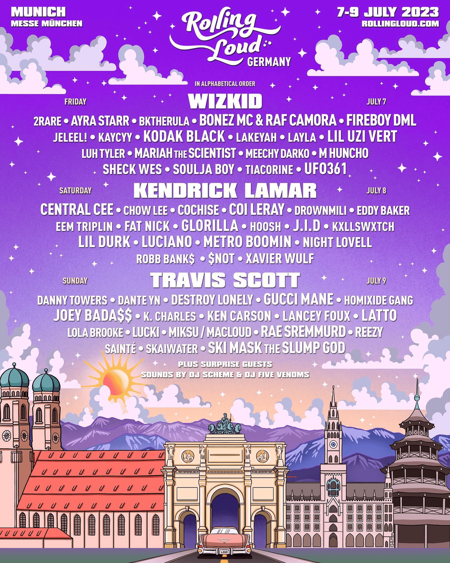 Rolling Loud Germany 2023 Inaugural Lineup Announced Grooveist
