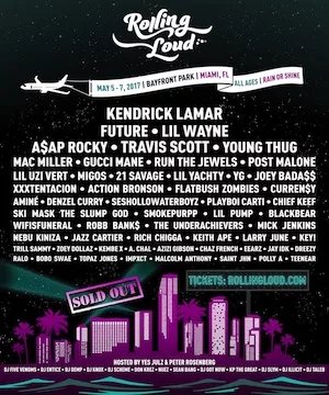 Rolling Loud Miami 2017 Lineup poster image