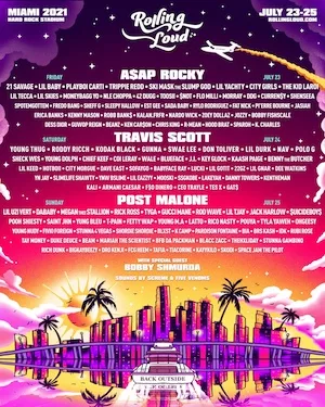 Rolling Loud Miami 2021 Lineup poster image