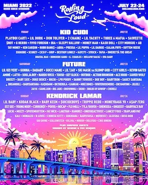 Rolling Loud Miami 2022 Lineup poster image