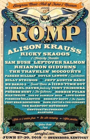 ROMP Fest 2018 Lineup poster image